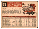 1959 Topps Baseball #515 Harmon Killebrew Senators VG 520591