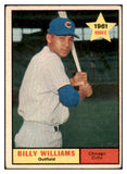 1961 Topps Baseball #141 Billy Williams Cubs VG 520596