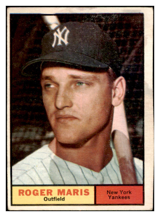 1961 Topps Baseball #002 Roger Maris Yankees GD-VG 520601