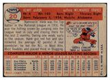 1957 Topps Baseball #020 Hank Aaron Braves VG 520619