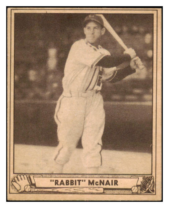 1940 Play Ball #014 Eric McNair White Sox VG-EX 520626