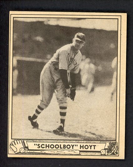 1940 Play Ball #118 Waite Hoyt Yankees VG-EX 520643