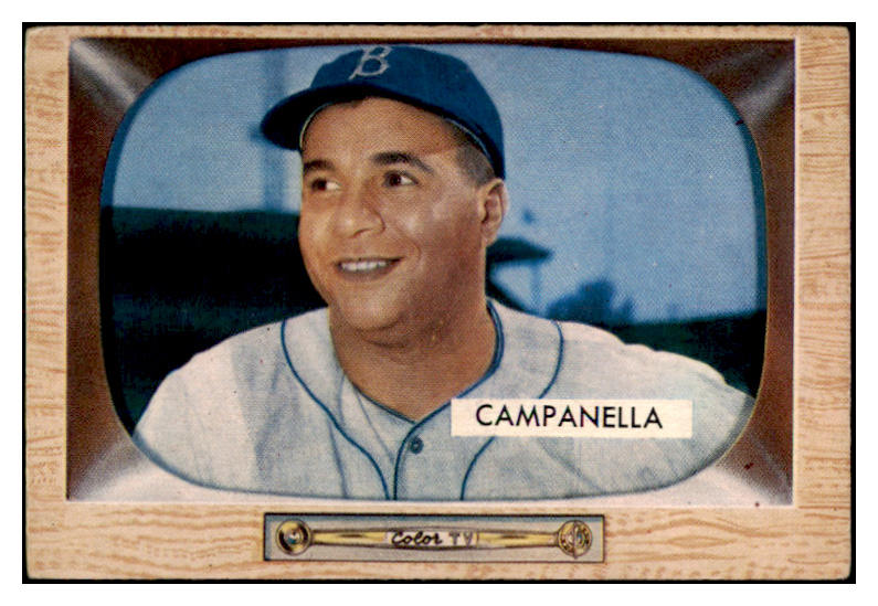 1955 Bowman Baseball #022 Roy Campanella Dodgers VG 520654