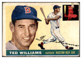 1955 Topps Baseball #002 Ted Williams Red Sox Fair 520666