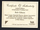 1994 Nabisco All Star Legends Bob Gibson Cardinals NR-MT Signed 520680