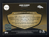 2006 Topps Triple Threads #TTRA-70 John Elway NR-MT Signed Jersey 520687