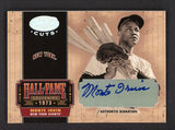 2004 Leaf Certified Cuts #HOF-19 Monte Irvin Giants Signed 520693