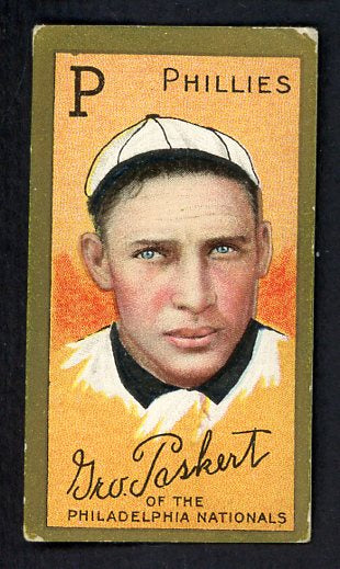 1911 T205 T 205 George Paskert Phillies Good back damage 520708