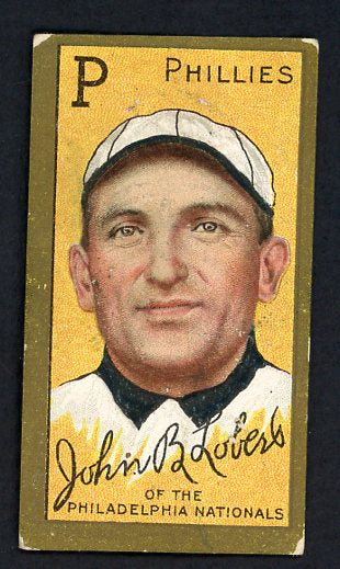 1911 T205 T 205 John Lobert Phillies VG-EX 520711