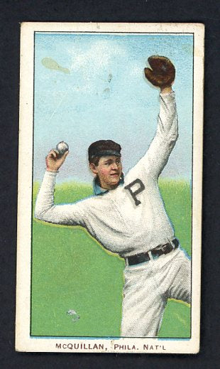 1909-11 T206 T 206 George McQuillan Phillies EX 520721