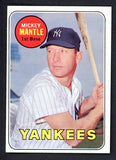 1969 Topps Baseball #500 Mickey Mantle Yankees EX-MT 520733