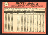 1969 Topps Baseball #500 Mickey Mantle Yankees EX-MT 520733