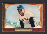 1955 Bowman Baseball #184 Willie Mays Giants VG-EX 520736