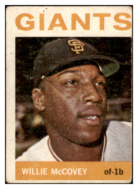 1964 Topps Baseball #350 Willie McCovey Giants GD-VG 520744