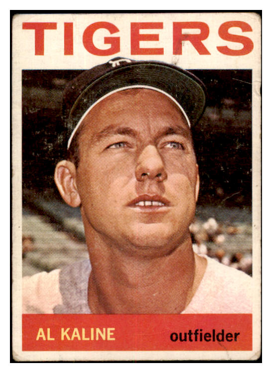 1964 Topps Baseball #250 Al Kaline Tigers Good 520749