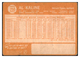 1964 Topps Baseball #250 Al Kaline Tigers Good 520749