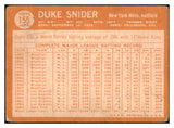 1964 Topps Baseball #155 Duke Snider Mets GD-VG 520750