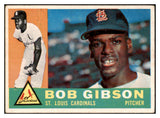 1960 Topps Baseball #073 Bob Gibson Cardinals GD-VG 520751