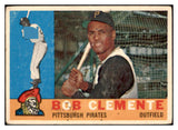 1960 Topps Baseball #326 Roberto Clemente Pirates VG 520754