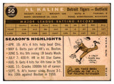 1960 Topps Baseball #050 Al Kaline Tigers VG 520755