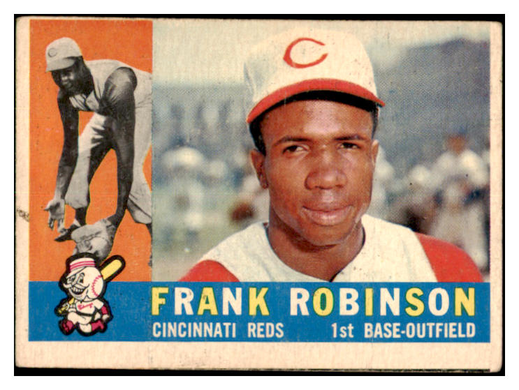 1960 Topps Baseball #490 Frank Robinson Reds VG 520758