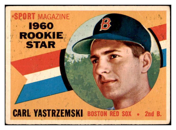 1960 Topps Baseball #148 Carl Yastrzemski Red Sox VG 520761