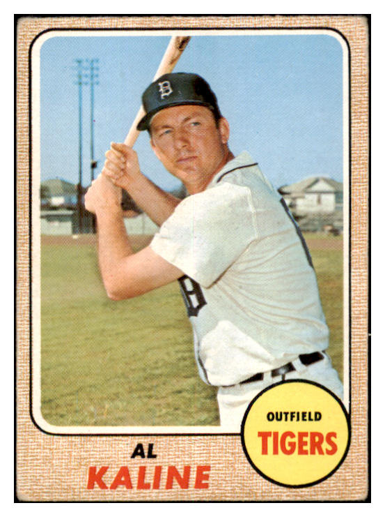 1968 Topps Baseball #240 Al Kaline Tigers VG 520766