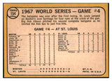 1968 Topps Baseball #154 World Series Game 4 Bob Gibson NR-MT 520773