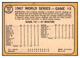 1968 Topps Baseball #152 World Series Game 2 Yastrzemski NR-MT 520774