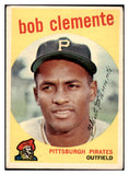 1959 Topps Baseball #478 Roberto Clemente Pirates GD-VG 520780