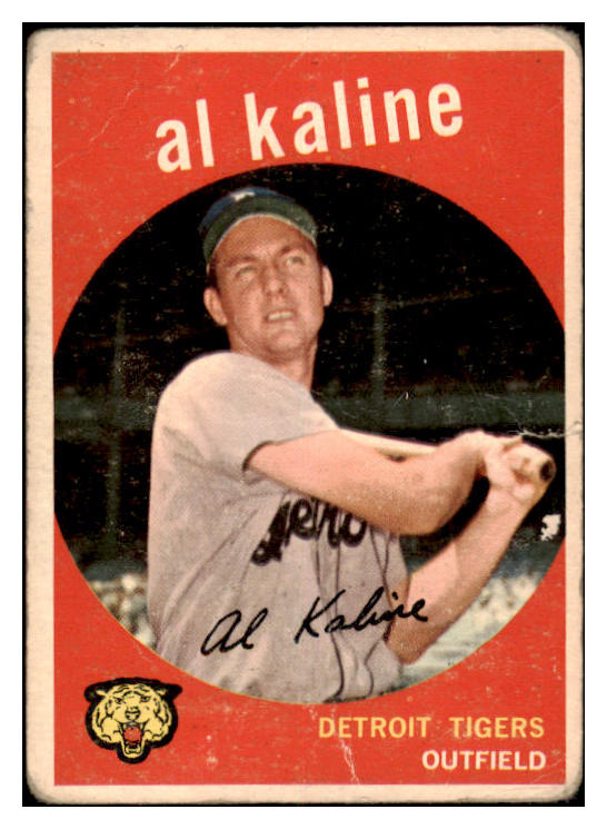 1959 Topps Baseball #360 Al Kaline Tigers FR-GD 520792