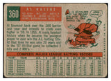 1959 Topps Baseball #360 Al Kaline Tigers FR-GD 520792