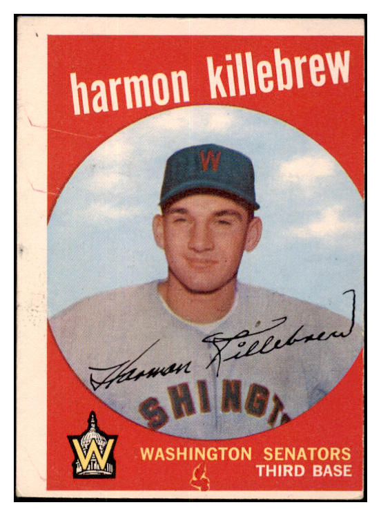 1959 Topps Baseball #515 Harmon Killebrew Senators VG 520801