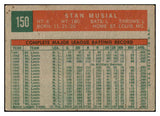 1959 Topps Baseball #150 Stan Musial Cardinals VG 520804