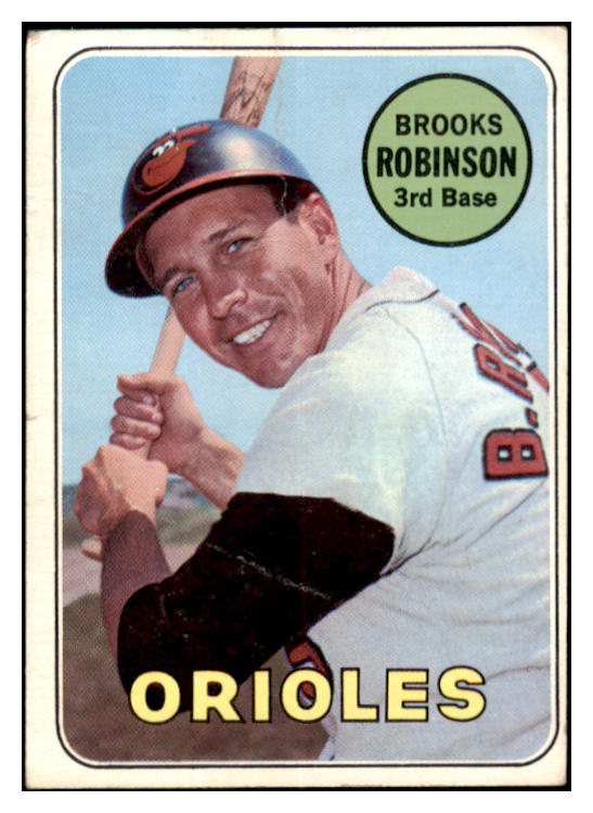 1969 Topps Baseball #550 Brooks Robinson Orioles GD-VG 520811