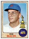 1968 Topps Baseball #045 Tom Seaver Mets FR-GD 520813