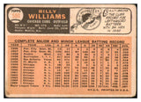 1966 Topps Baseball #580 Billy Williams Cubs PR-FR 520814