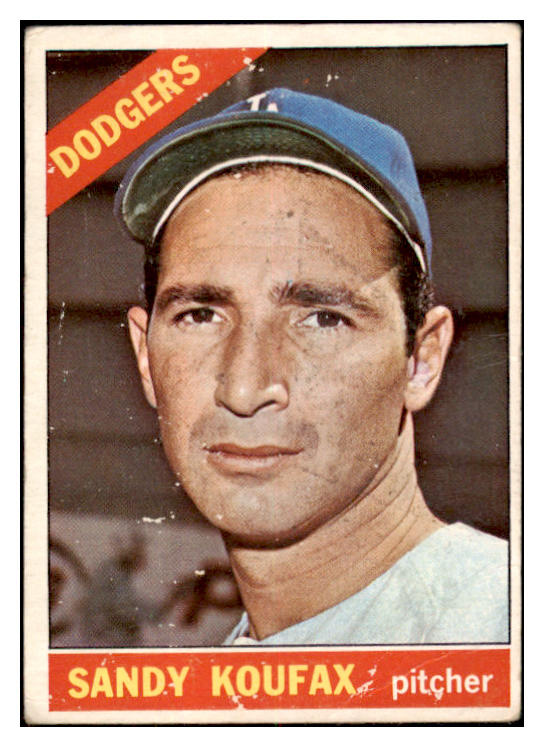 1966 Topps Baseball #100 Sandy Koufax Dodgers GD-VG 520820