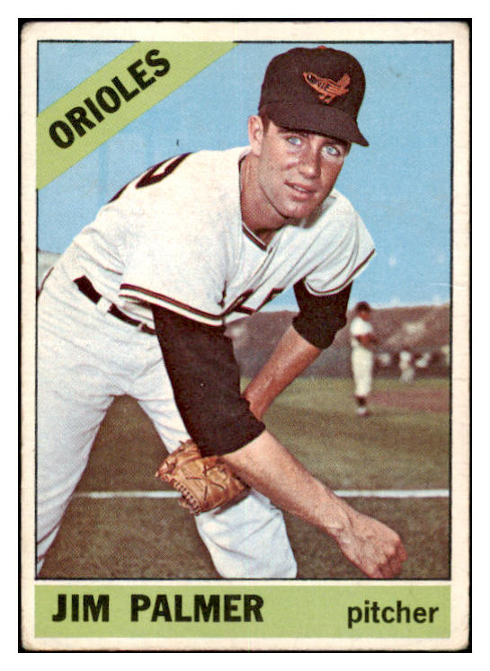 1966 Topps Baseball #126 Jim Palmer Orioles GD-VG 520822