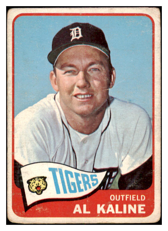 1965 Topps Baseball #130 Al Kaline Tigers GD-VG 520823