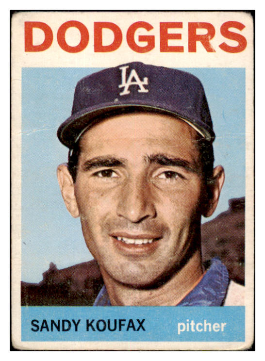 1964 Topps Baseball #200 Sandy Koufax Dodgers GD-VG 520826