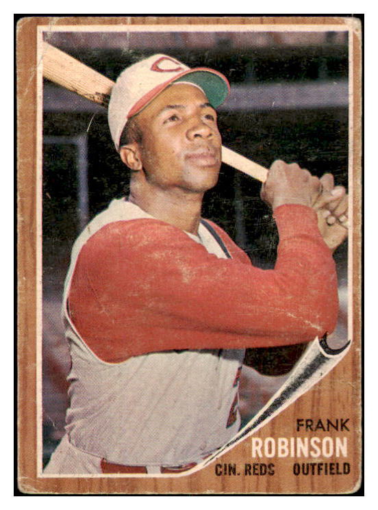 1962 Topps Baseball #350 Frank Robinson Reds GD-VG 520827