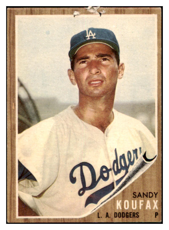 1962 Topps Baseball #005 Sandy Koufax Dodgers FR-GD 520828