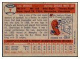 1957 Topps Baseball #007 Luis Aparicio White Sox VG 520845