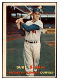 1957 Topps Baseball #170 Duke Snider Dodgers GD-VG 520847