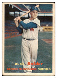 1957 Topps Baseball #170 Duke Snider Dodgers GD-VG 520848