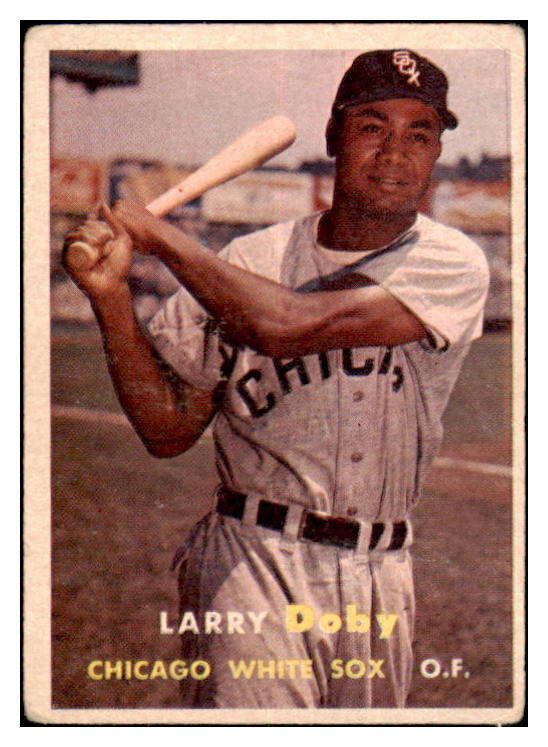 1957 Topps Baseball #085 Larry Doby White Sox GD-VG 520850