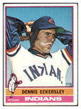 1976 Topps Baseball #098 Dennis Eckersley Indians VG 520854