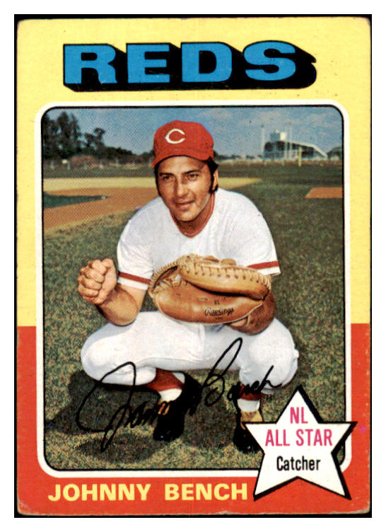 1975 Topps Baseball #260 Johnny Bench Reds VG-EX 520857