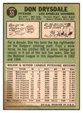 1967 Topps Baseball #055 Don Drysdale Dodgers EX-MT 520858